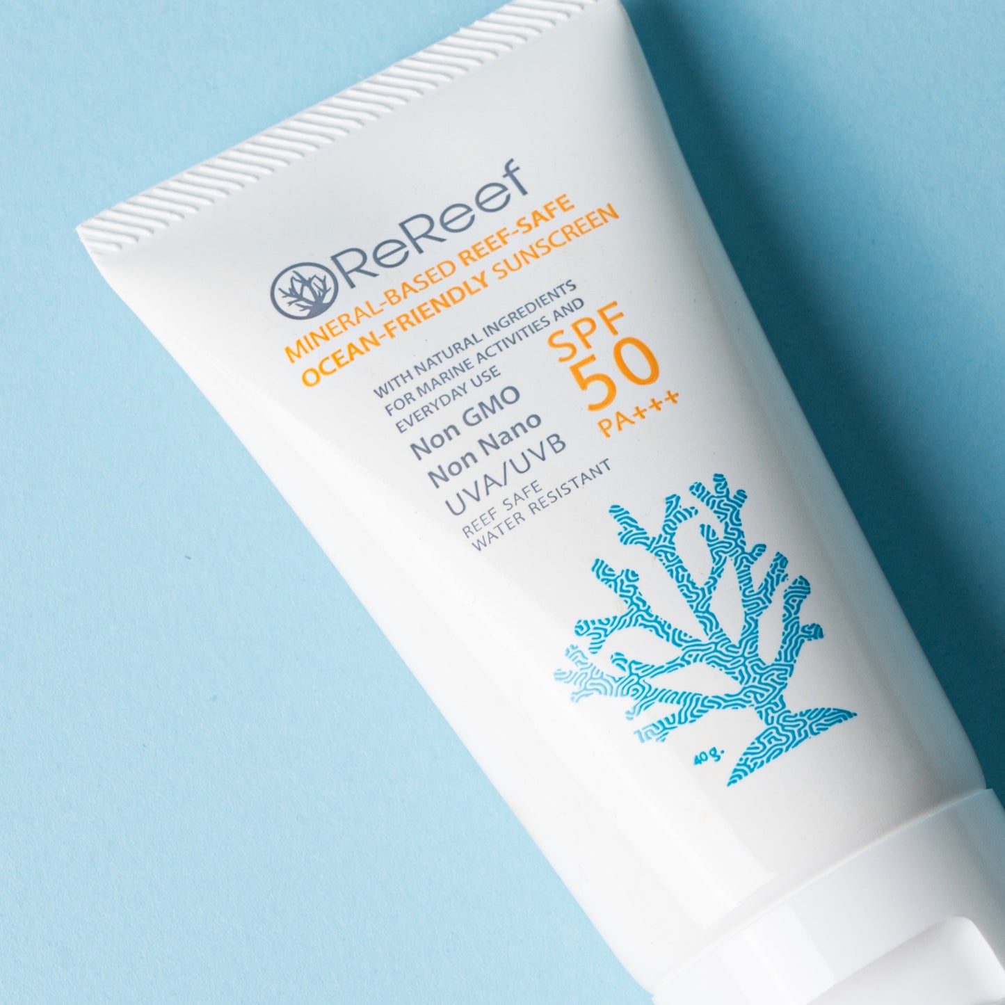 ReReef Mineral-Based Ocean-Friendly Reef-Safe Sunscreen SPF50 PA+++