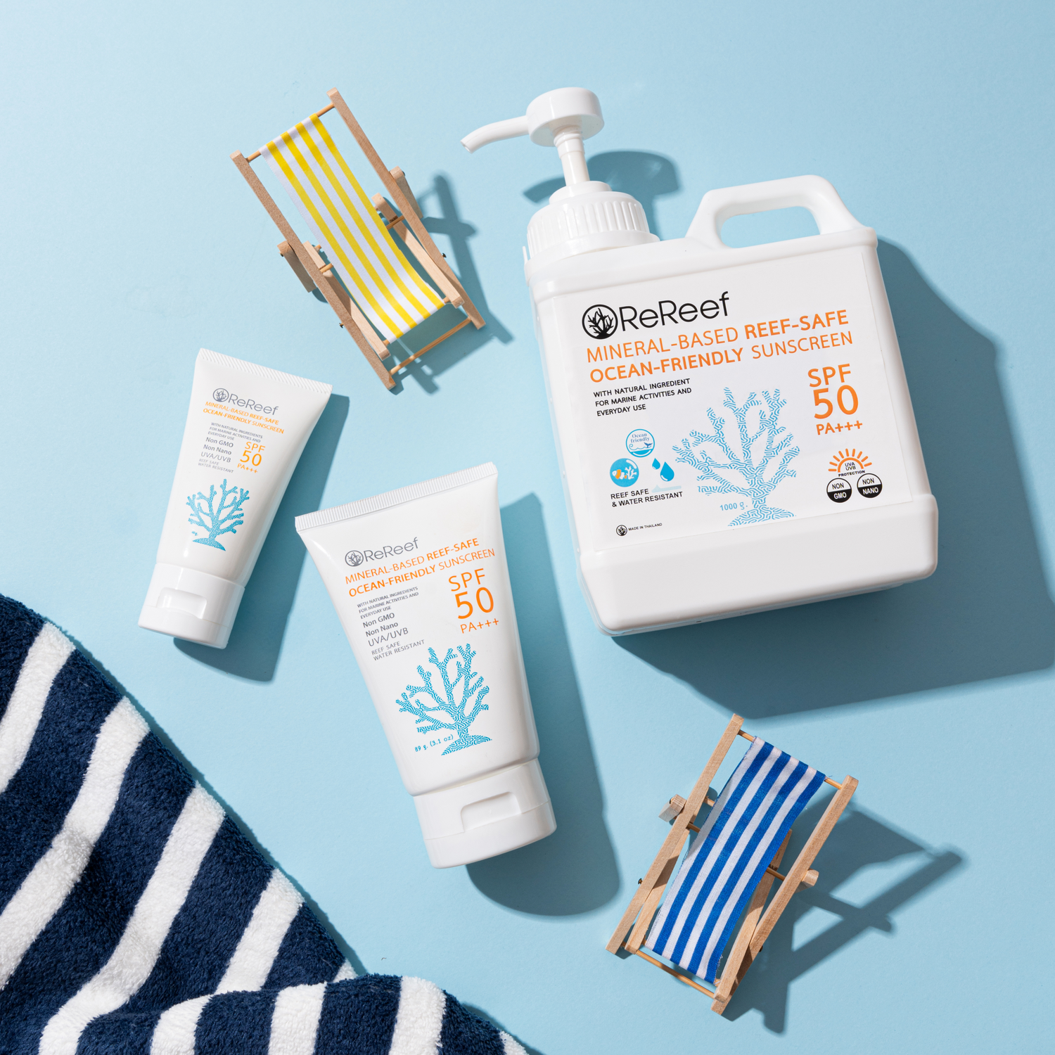 Reef-Safe Sunscreen Collection