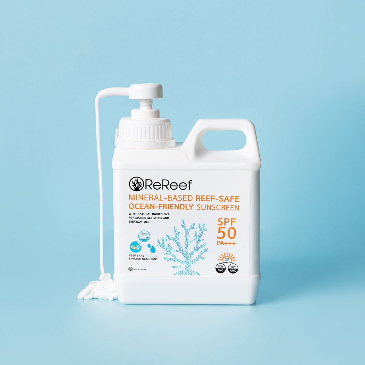ReReef Mineral-Based Ocean-Friendly Reef-Safe Sunscreen SPF50 PA+++